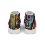 Rebirth – Zoomed Men’s high top canvas shoes