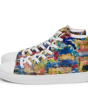 Home – Men’s high top canvas shoes