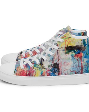 My Story –  Men’s high top canvas shoes