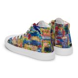 Home – Men’s high top canvas shoes