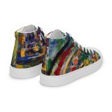 Rebirth – Zoomed Men’s high top canvas shoes