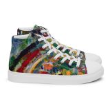 Rebirth – Zoomed Women’s high top canvas shoes
