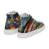 Rebirth – Zoomed Women’s high top canvas shoes