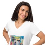 My Story – Women’s relaxed V-neck t-shirt