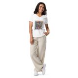 Home – Women’s relaxed V-neck t-shirt