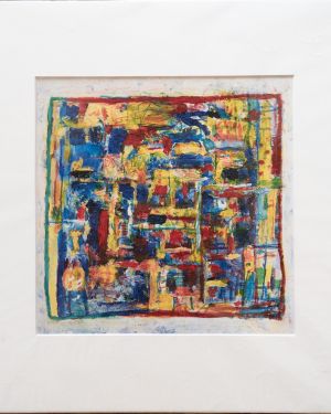 Home Matted Art Print