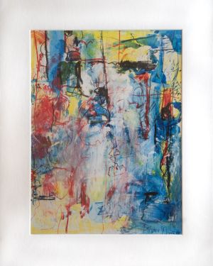 My Story Matted Art Print