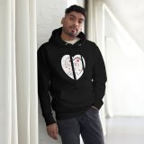 Hearts with River logo – Unisex Hoodie