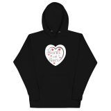 Hearts with River logo – Unisex Hoodie