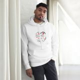 Hearts with River logo – Unisex Hoodie