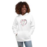 Hearts with River logo – Unisex Hoodie