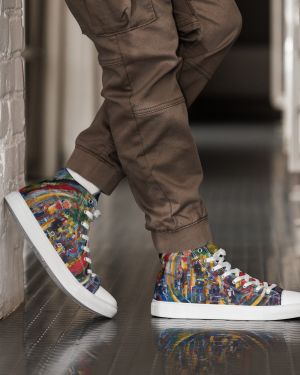 Rebirth – Men’s high top canvas shoes