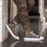 Rebirth – Men’s high top canvas shoes