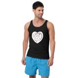 Hearts with River logo – Men’s Tank Top