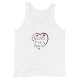Hearts with River logo – Men’s Tank Top