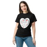 Hearts with River logo – Unisex classic tee