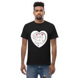 Hearts with River logo – Unisex classic tee