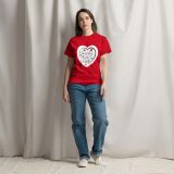 Hearts with River logo – Unisex classic tee