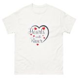 Hearts with River logo – Unisex classic tee